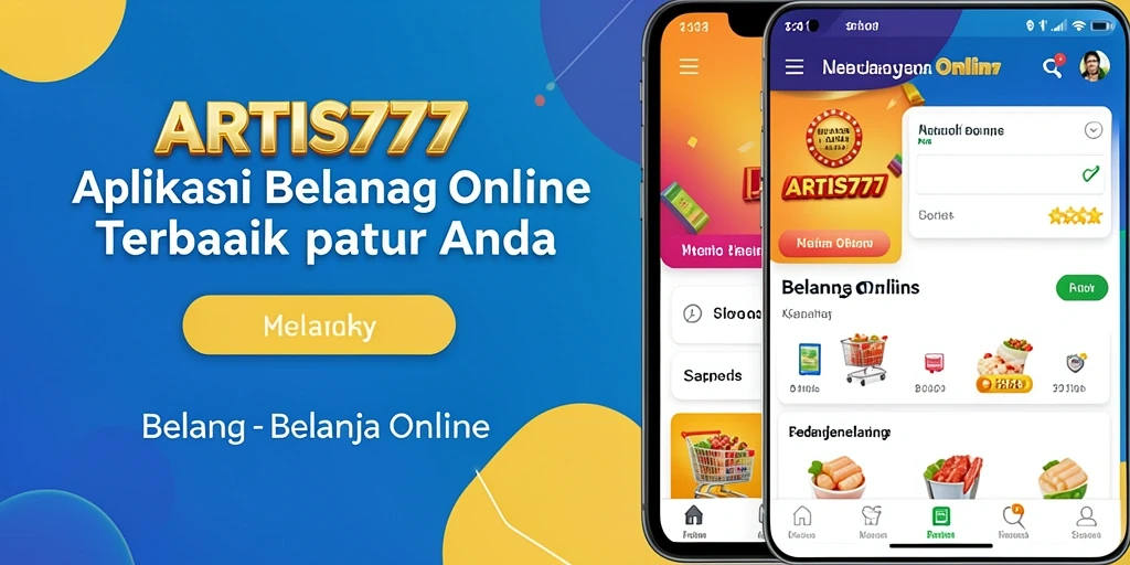 Tampilan antarmuka aplikasi ARTIS777 yang ramah pengguna.