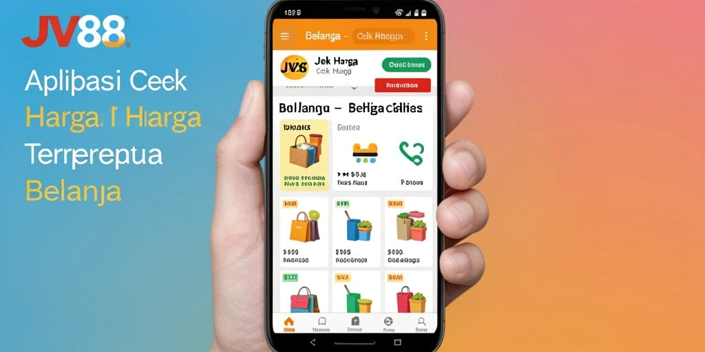 Tampilan antarmuka aplikasi JV88 untuk cek harga yang mudah digunakan.