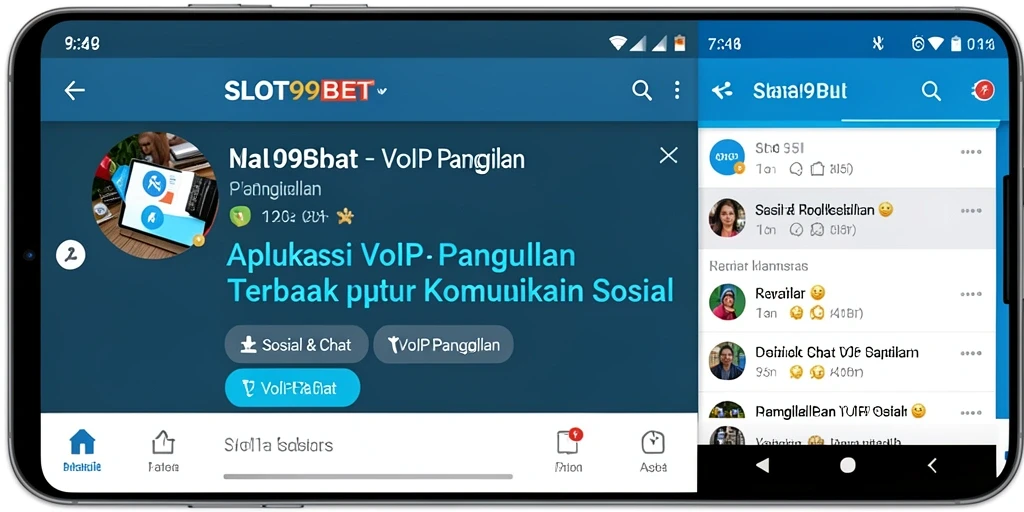 Tampilan antarmuka aplikasi SLOT99BET untuk panggilan VoIP.